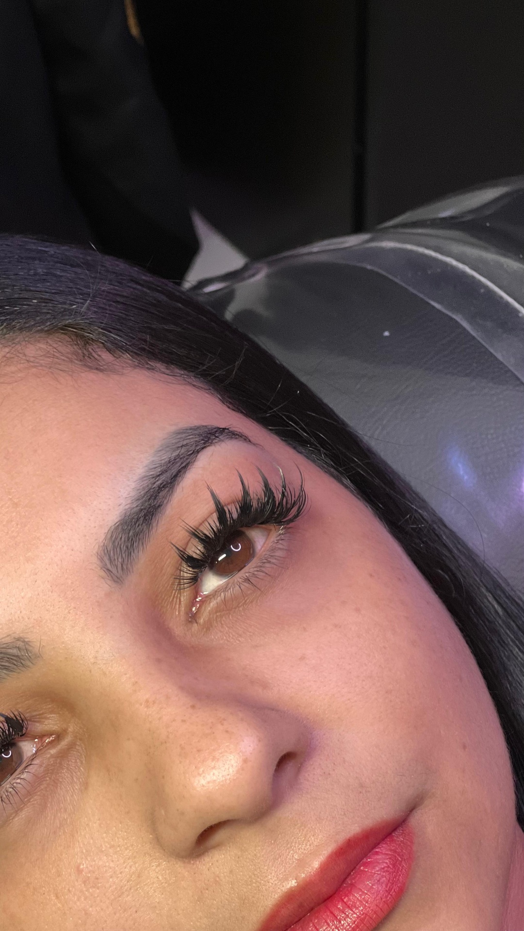 Extensão de cílios estilo Kardashian